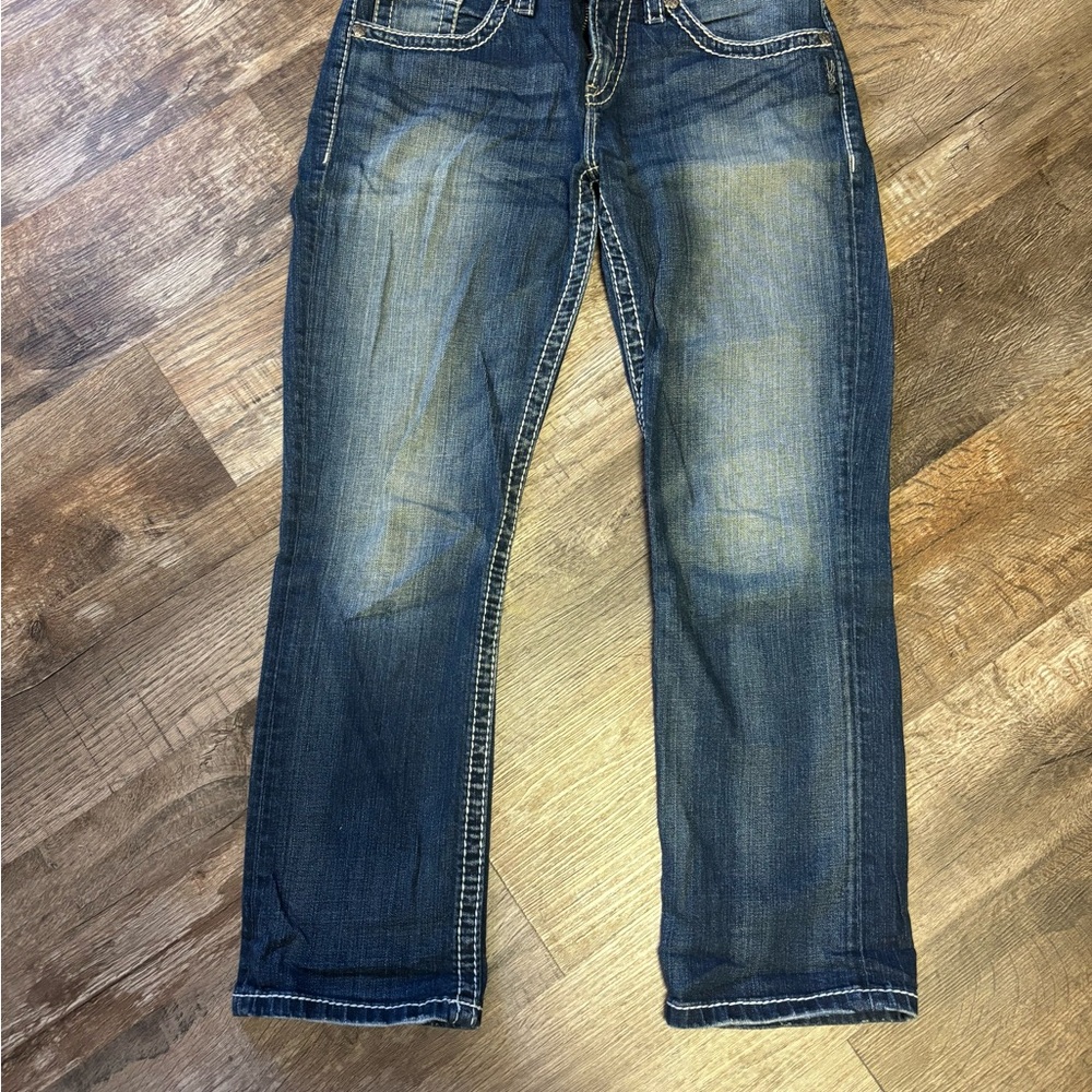 Silver Natsuki Capri Jeans Women’s Dark Blue Jeans Size 28